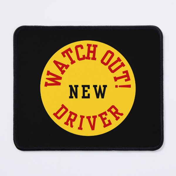 Item preview, DRIVERS SIGN, CAR, WATCH OUT! NEW DRIVER designed and sold by AASparksDesigns.
