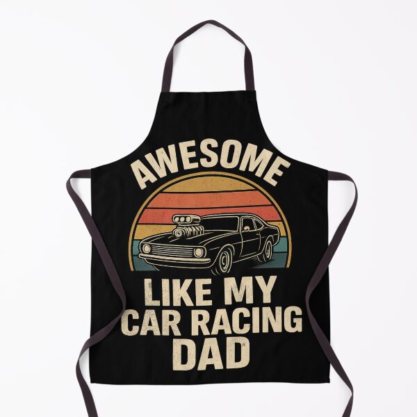 Item preview, Awesome Like My Car Racing Dad – Retro Muscle Car Supercharged designed and sold by CarantinedChaos.