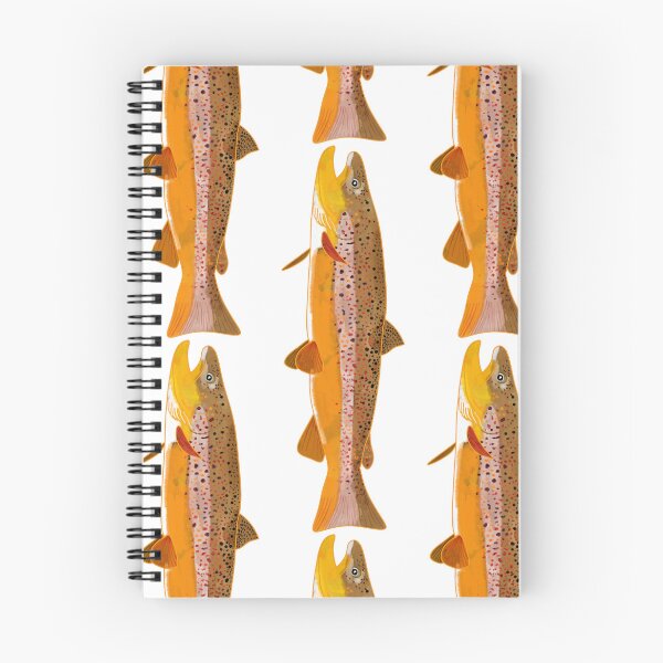 Item preview, Blotchy Brooke Trout designed and sold by StickEmUpDecal.