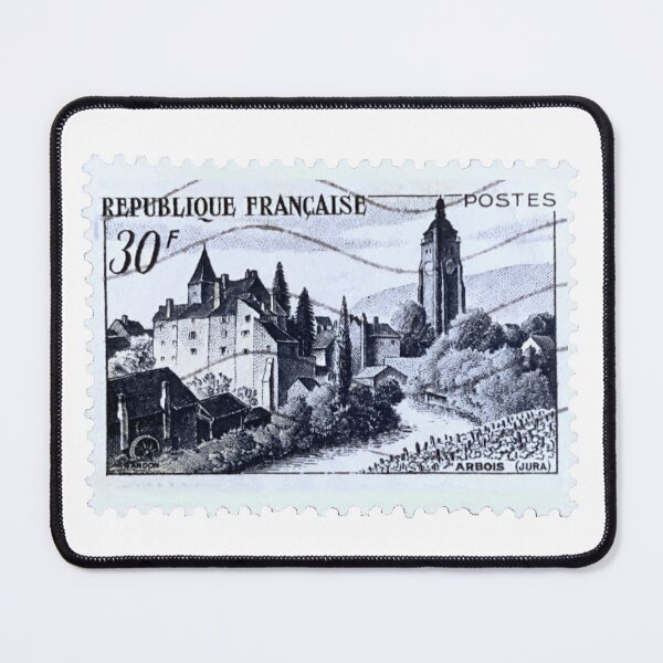 Item preview, Vintage French Arbois Postage Stamp designed and sold by red-amber65.