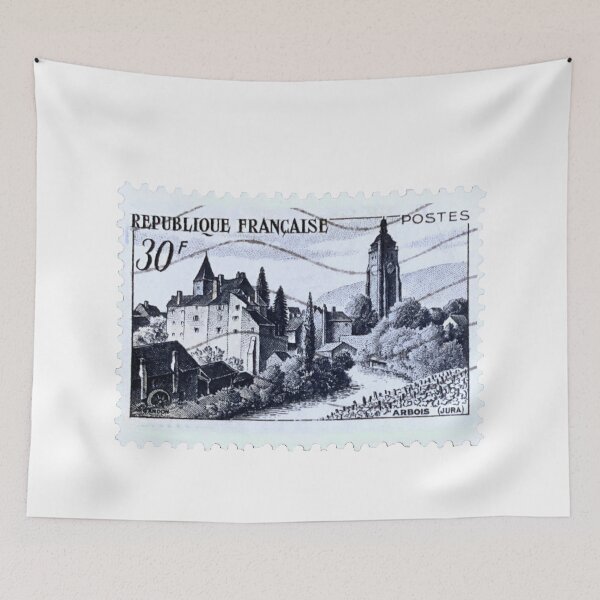 Item preview, Vintage French Arbois Postage Stamp designed and sold by red-amber65.
