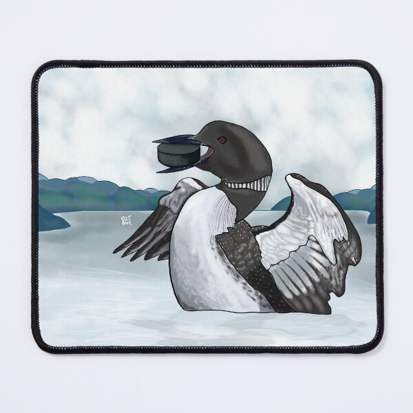Item preview, Heated Rivalry Inspired Hockey Puck Loon with Background designed and sold by outofbuck.