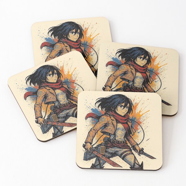 Item preview, Attack On Titan - Mikasaa Ackerman - Street Art designed and sold by AnimeShin.