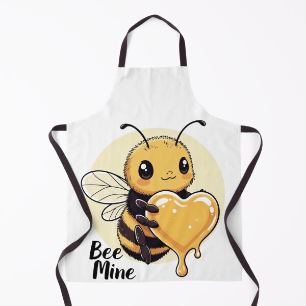 Item preview, Cute Bee Mine Valentine Pun with Honey Heart designed and sold by GrumpySableye.
