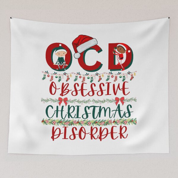 Item preview, Funny Obsessive Christmas Disorder designed and sold by MimsTees.