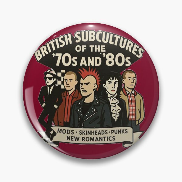 Item preview, British Subcultures of the 70s and 80s designed and sold by MikeHawkinWorld.