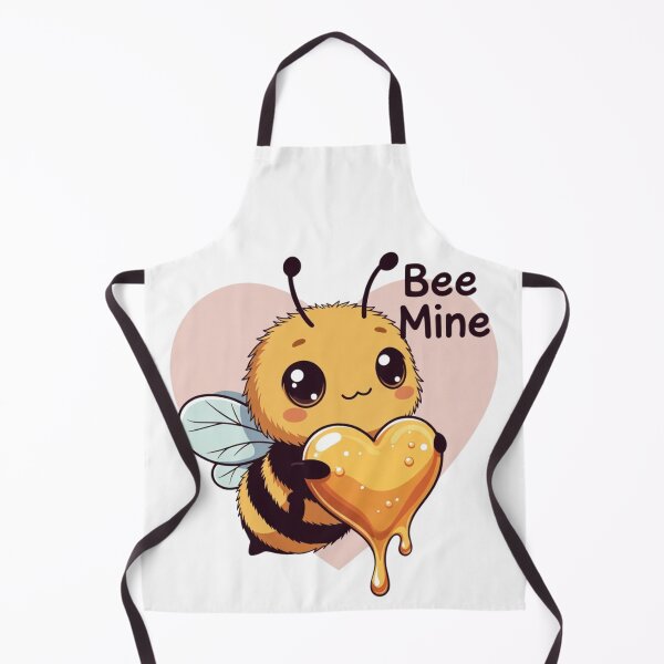 Item preview, Adorable Honey Bee Holding Heart Valentine Pun designed and sold by GrumpySableye.