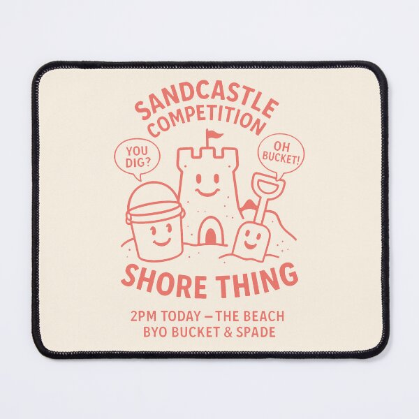 Item preview, Shore Thing Sandcastle Contest Crew designed and sold by PrintSmithArt.