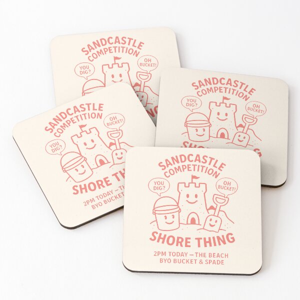 Item preview, Shore Thing Sandcastle Contest Crew designed and sold by PrintSmithArt.