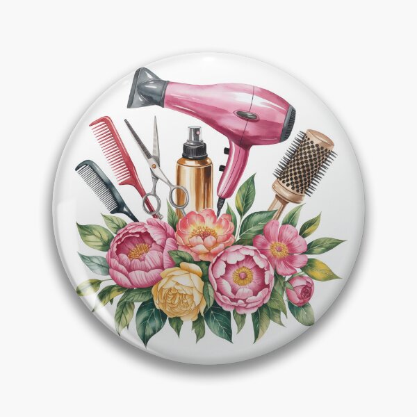 Item preview, Floral Hair Styling Tools designed and sold by jkrphoto.
