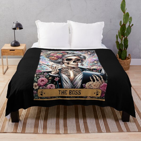 Item preview, The Boss Tarot Card Apparel & Home Décor – Mystical Graphic Design for Modern Style designed and sold by Compass and a Camera.