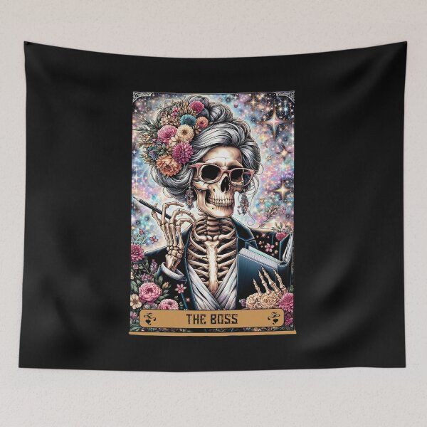 Item preview, The Boss Tarot Card Apparel & Home Décor – Mystical Graphic Design for Modern Style designed and sold by Compass and a Camera.