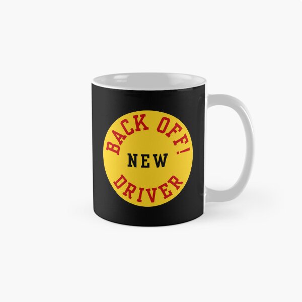 Item preview, DRIVERS SIGN, CAR, BACK OFF!  NEW DRIVER  designed and sold by AASparksDesigns.