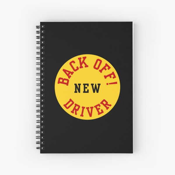 Item preview, DRIVERS SIGN, CAR, BACK OFF!  NEW DRIVER  designed and sold by AASparksDesigns.