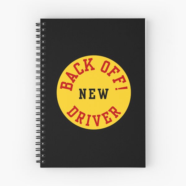 Item preview, DRIVERS SIGN, CAR, BACK OFF!  NEW DRIVER  designed and sold by AASparksDesigns.