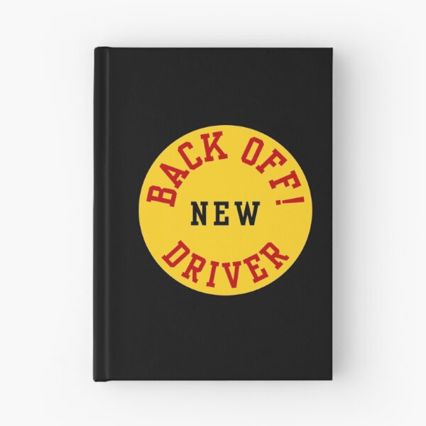 Item preview, DRIVERS SIGN, CAR, BACK OFF!  NEW DRIVER  designed and sold by AASparksDesigns.