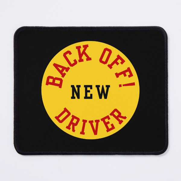 Item preview, DRIVERS SIGN, CAR, BACK OFF!  NEW DRIVER  designed and sold by AASparksDesigns.