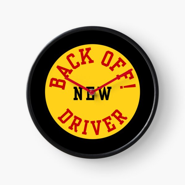 Item preview, DRIVERS SIGN, CAR, BACK OFF!  NEW DRIVER  designed and sold by AASparksDesigns.