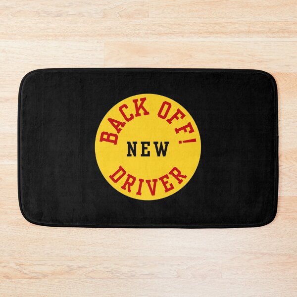 Item preview, DRIVERS SIGN, CAR, BACK OFF!  NEW DRIVER  designed and sold by AASparksDesigns.