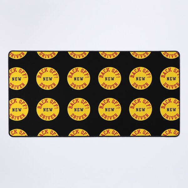 Item preview, DRIVERS SIGN, CAR, BACK OFF! NEW DRIVER designed and sold by AASparksDesigns.