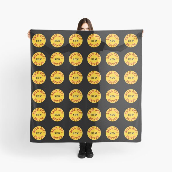 Item preview, DRIVERS SIGN, CAR, BACK OFF! NEW DRIVER designed and sold by AASparksDesigns.