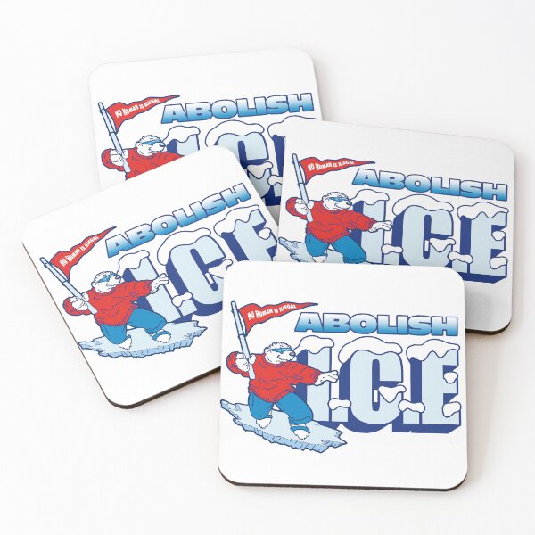 Item preview, Abolish ICE - No Human is Illegal designed and sold by BerlinerKatzen.