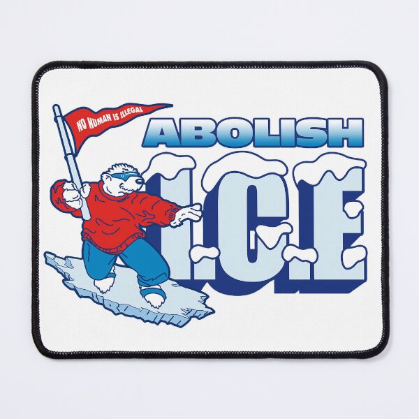 Item preview, Abolish ICE - No Human is Illegal designed and sold by BerlinerKatzen.
