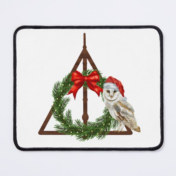 Item preview, White Owl Triangle Wreath designed and sold by Tessa Fielding.
