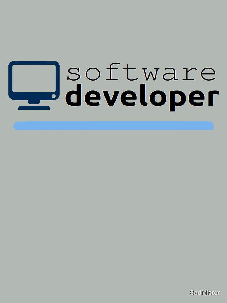 Thumbnail 4 of 4, Boxy T-Shirt, Software Developer designed and sold by BadMister.