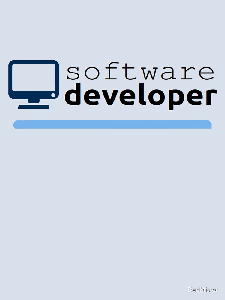 Thumbnail 4 of 4, Boxy T-Shirt, Software Developer designed and sold by BadMister.