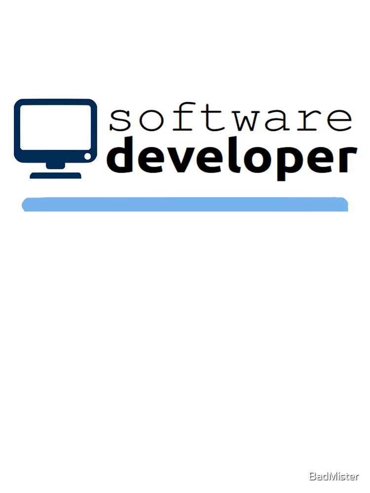 Thumbnail 7 of 7, Oversized T-Shirt, Software Developer designed and sold by BadMister.