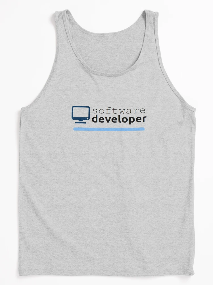 Thumbnail 1 of 4, Tank Top, Software Developer designed and sold by BadMister.