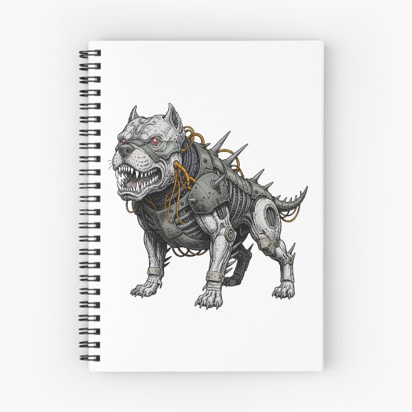 Item preview, The Cybernetic Pit Bull designed and sold by krabbaraban.