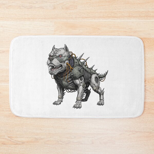 Item preview, The Cybernetic Pit Bull designed and sold by krabbaraban.