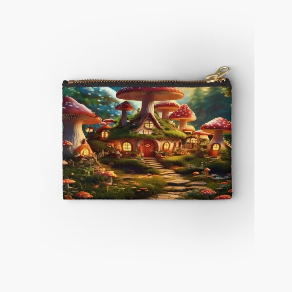 Item preview, Lifestyle Hub: Whimsical Mushroom Houses in a Cozy Gnome Village designed and sold by M&M Lifestyle Hub.