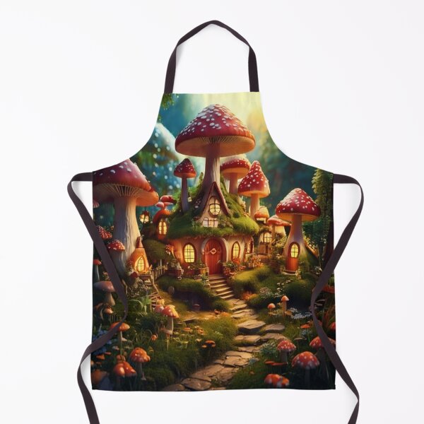 Item preview, Lifestyle Hub: Whimsical Mushroom Houses in a Cozy Gnome Village designed and sold by M&M Lifestyle Hub.