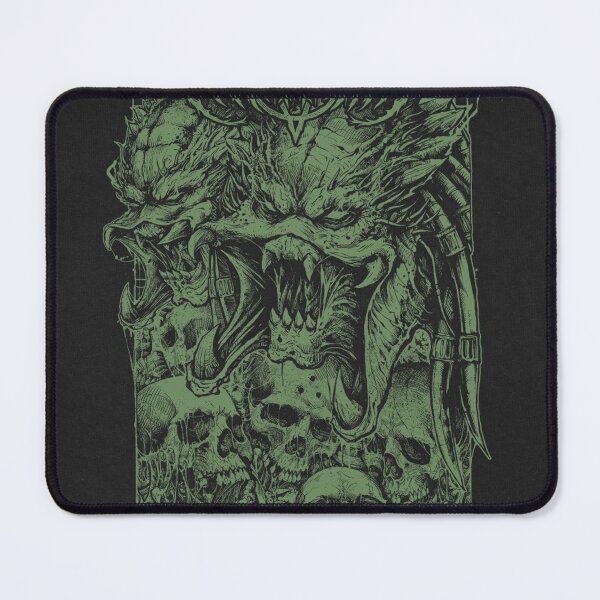 Item preview, Triad Beast Heads With Skulls designed and sold by Adronia.
