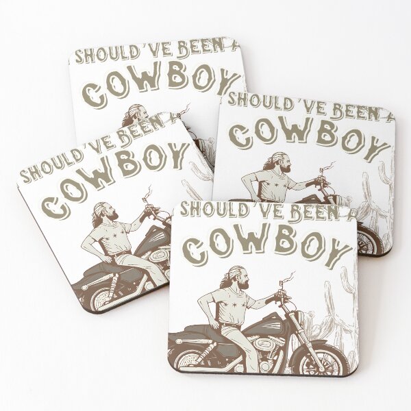 Item preview, I Should've Been A Cowboy designed and sold by Craftonmegan.