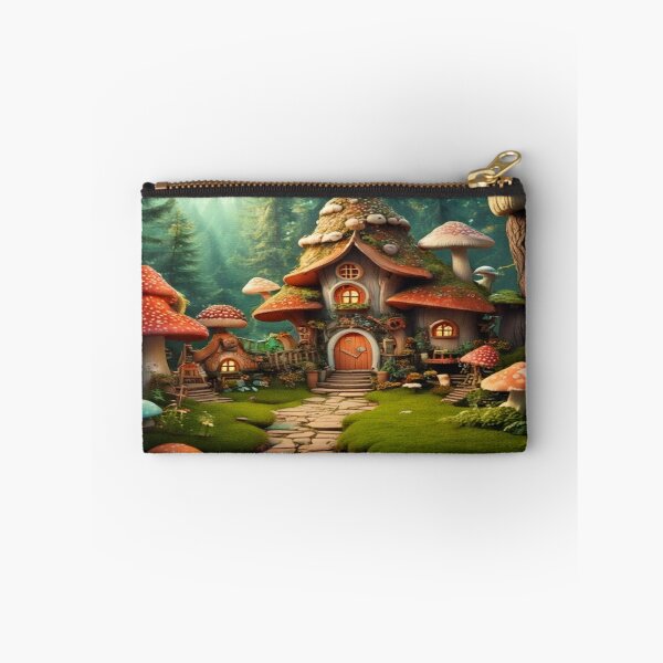 Item preview, Lifestyle Hub: Fantasy Woodland Village with Mushroom Cottages designed and sold by M&M Lifestyle Hub.