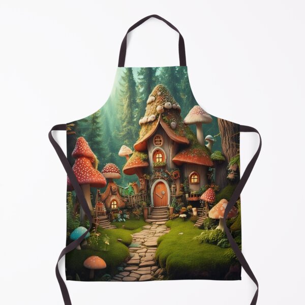 Item preview, Lifestyle Hub: Fantasy Woodland Village with Mushroom Cottages designed and sold by M&M Lifestyle Hub.