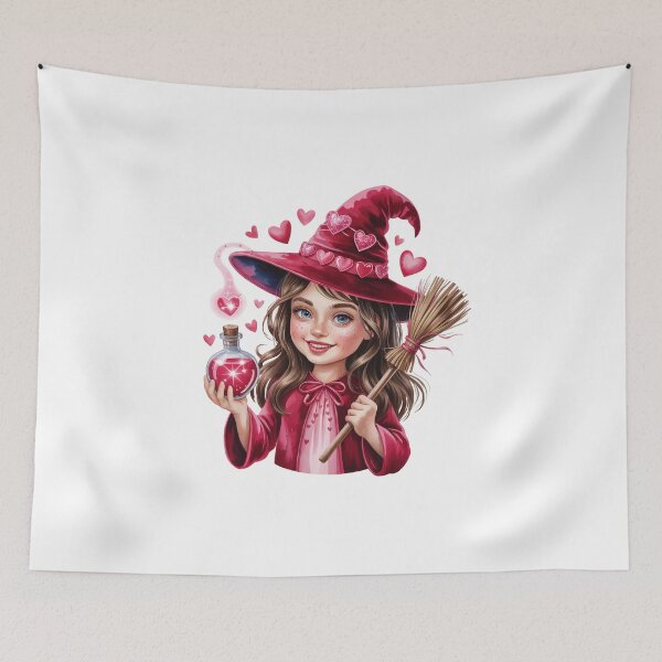Item preview, Young Witch Holding a Potion designed and sold by jkrphoto.