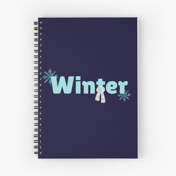 Item preview, Winter Snowflake & Scarf Typography Design designed and sold by ARTDXB.