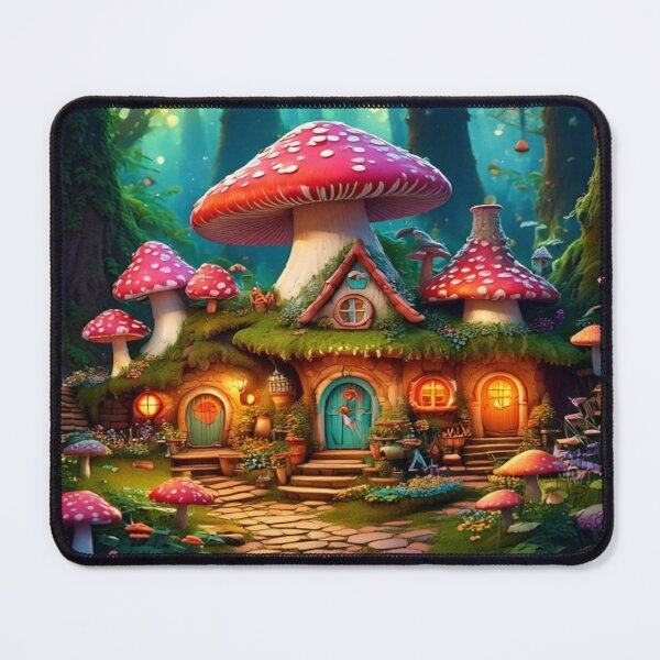 Item preview, Lifestyle Hub: Enchanted Forest Gnome Village with Mushroom Homes designed and sold by M&M Lifestyle Hub.