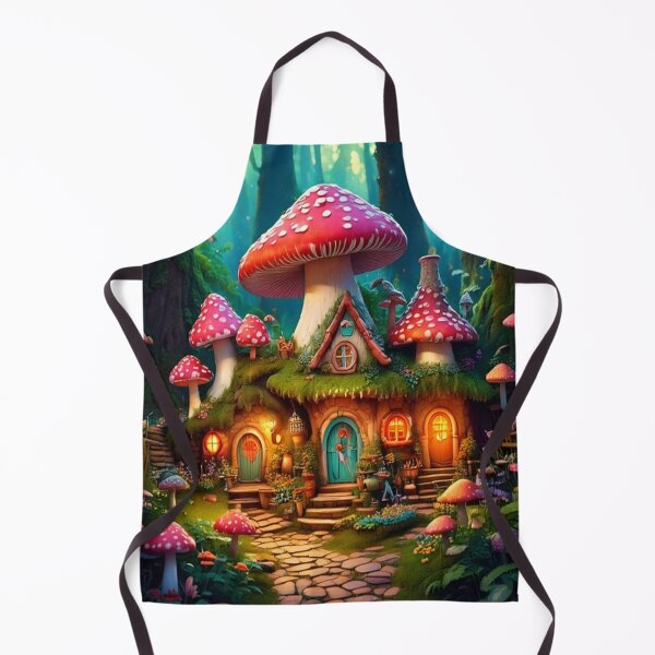 Item preview, Lifestyle Hub: Enchanted Forest Gnome Village with Mushroom Homes designed and sold by M&M Lifestyle Hub.
