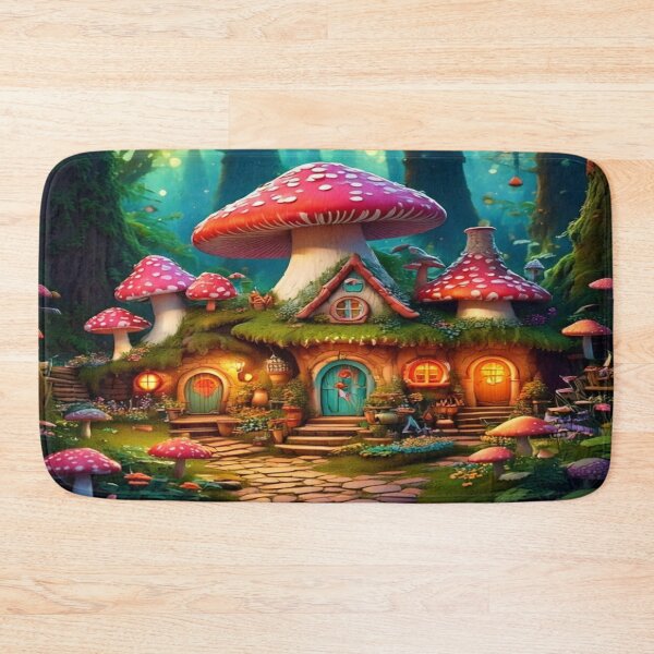 Item preview, Lifestyle Hub: Enchanted Forest Gnome Village with Mushroom Homes designed and sold by M&M Lifestyle Hub.