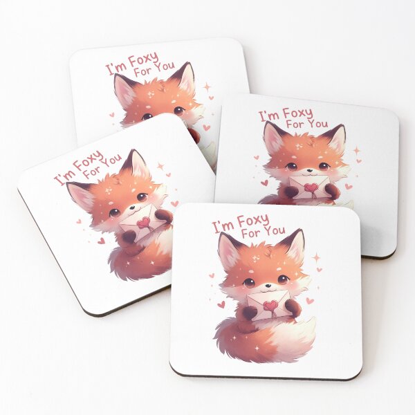 Item preview, Cute Fox Valentines Day Pun I’m Foxy For You designed and sold by GrumpySableye.