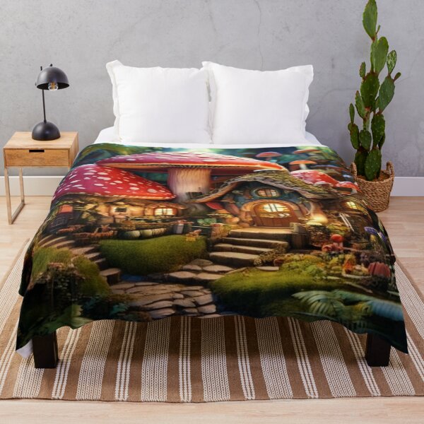 Item preview, Lifestyle Hub: Cozy Mushroom House Settlement in Magical Woods designed and sold by M&M Lifestyle Hub.