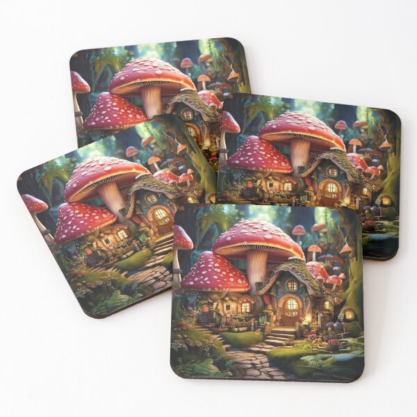 Item preview, Lifestyle Hub: Cozy Mushroom House Settlement in Magical Woods designed and sold by M&M Lifestyle Hub.