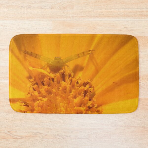 Item preview, A yellow spider on a yellow flower designed and sold by Production Art Manon Meilleur.
