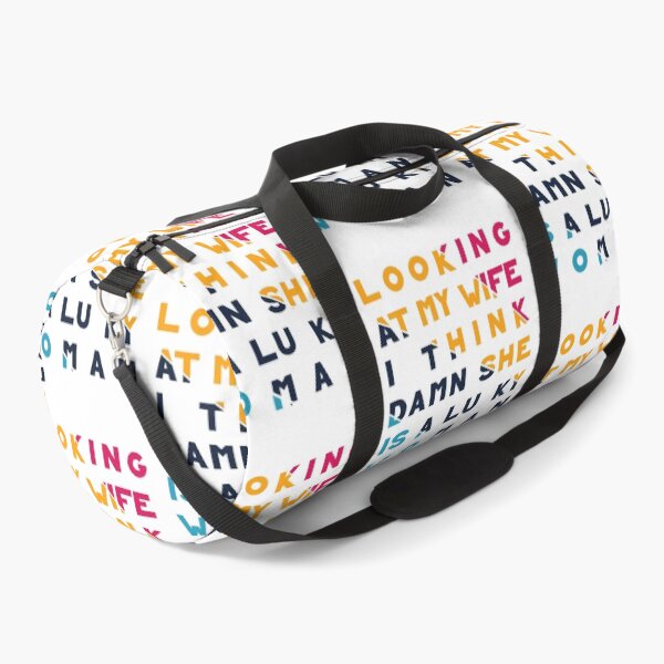 Item preview, Funny Quote – Looking At My Wife I Think Damn She’s A Lucky Woman designed and sold by karibov.